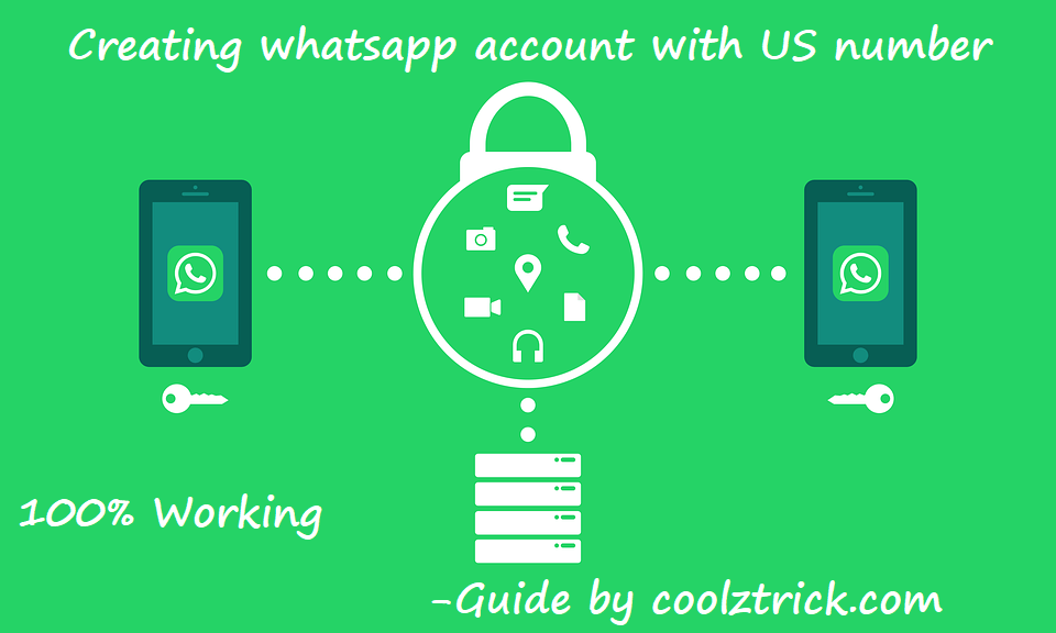 Creating whatsapp account with US number