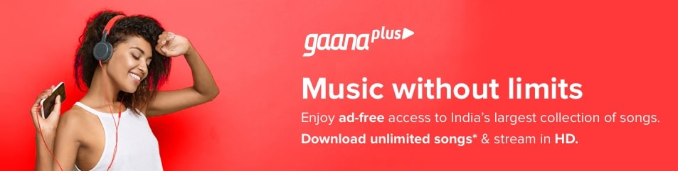 Gaana Plus Promo Code
