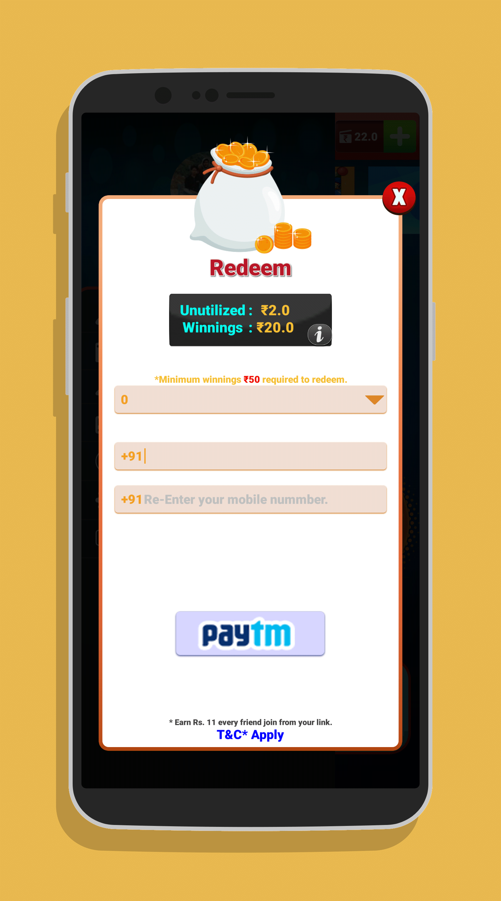 Big Cash App Referral Code | Sign Up ₹20 Paytm Instant ...