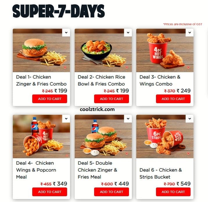 KFC Super 7 Days