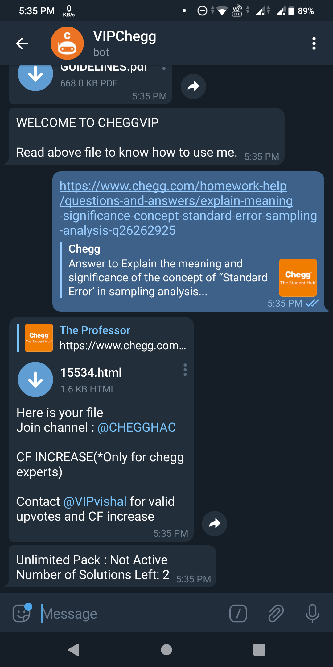 Free Chegg Answers