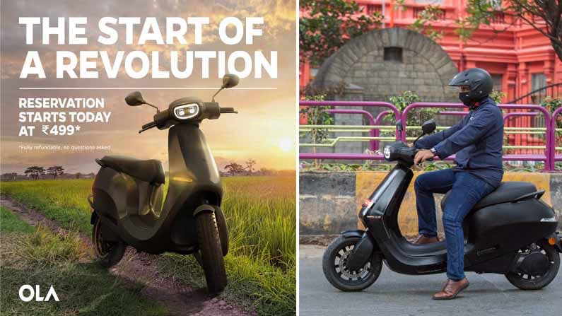 Pre-Book Ola Electric Scooter