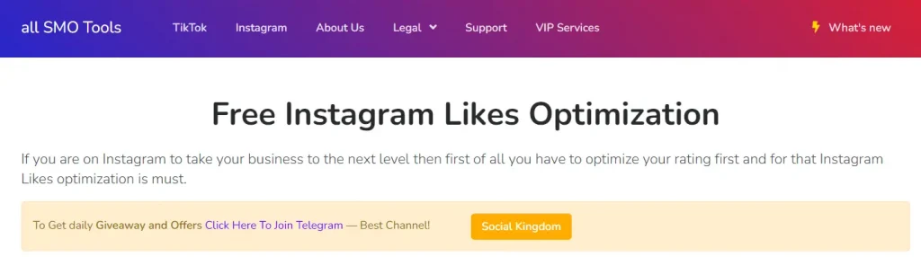 Instagram Free Likes Without Login